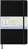 Moleskine - Art Collection Sketchbook, Cuaderno de Bocetos con Tapa Dura y Cierre Elástico, Papel Adecuado para Bolígrafos, Lápices y...