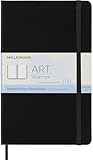 Moleskine 13 x 21 cm Large Art Collection Watercolour Notebook Sketchbook Album for Drawing with Hard Cover, Paper Suitable for Water,...