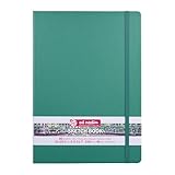 Talens Art Creation Cuaderno de bocetos (80 hojas, 21 x 29,7 cm), color verde bosqu