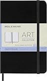 Moleskine Cuaderno para Bocetos y Dibujos, Álbum de Dibujo A3, Tapa Dura, Papel Adecuado para Acuarelas, Temple y Carboncillo, Tamaño de...