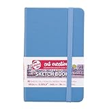 Papel Talens Art Creation - Lake Azul Sketchbook - 9 x 14 cm - 140 g/m² - 80 hojas - Ideal para dibujar y escribir diarios (ver más)