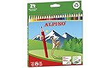 Lapices de colores alpino 658 caja de 24 colores largos (ver más)