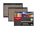 Caran d'Ache Luminance 6901 - Paquete de 40 lápices de colores, multicolo