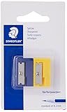 STAEDTLER 510 50 BK2 - Afilalápices de plástico. Pack con 2 sacapuntas de colores.