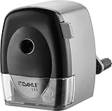 Dahle 00133-21281 - Sacapuntas de escritorio, plateado