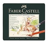 Faber-Castell 116912 - Estuche con 12 lápices Albrecht Dürer Magnus, multicolo