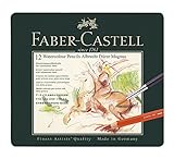 Faber-Castell 116912 - Estuche con 12 lápices Albrecht Dürer Magnus, multicolo