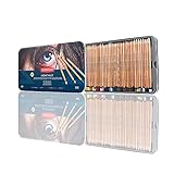 Derwent Lightfast Pencils Juego de 36 Lápices de Colores a Base de Aceite 100% Resistente a la Luz en 1 Caja Metálica (ver más)
