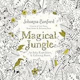 Magical Jungle: An Inky Expedition and Coloring Book for Adult