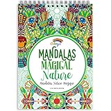 Libros de Mandalas para Colorear Adultos Colorya - Tamaño A4 - Mandalas Magical Nature Libro de Mandala para Adultos - Papel de Calidad,... (ver más)