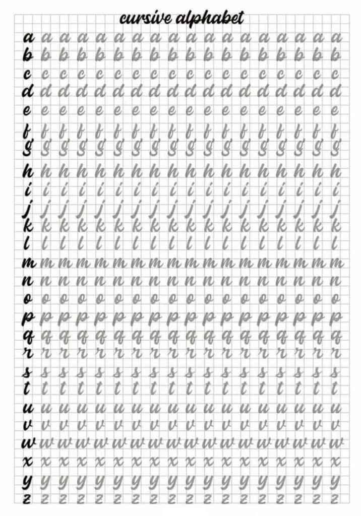 plantillas de abecedario de lettering plantillas de abecedario de lettering
