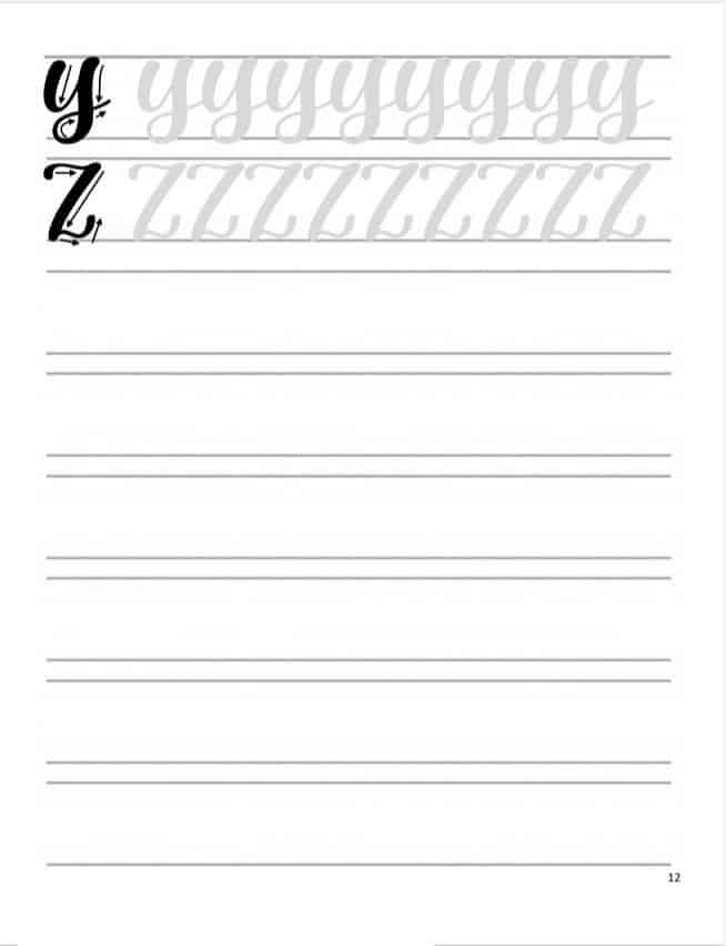 plantillas de abecedario de lettering plantillas de abecedario de lettering