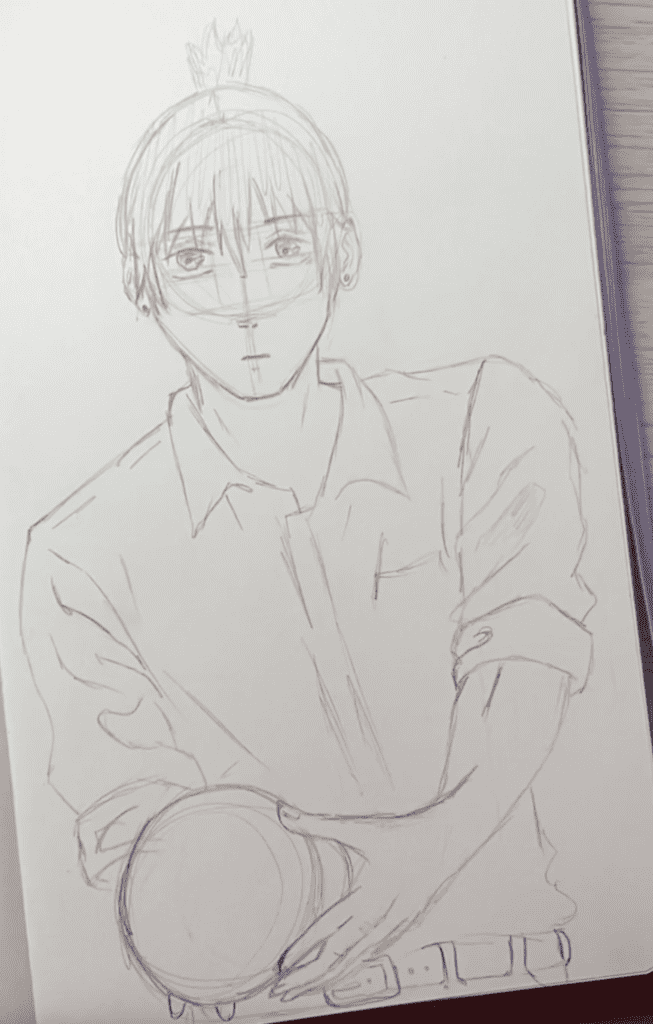 Como dibujar a Aki Hayakawa fácil para principiantes paso a paso Como dibujar a Aki Hayakawa fácil para principiantes paso a paso