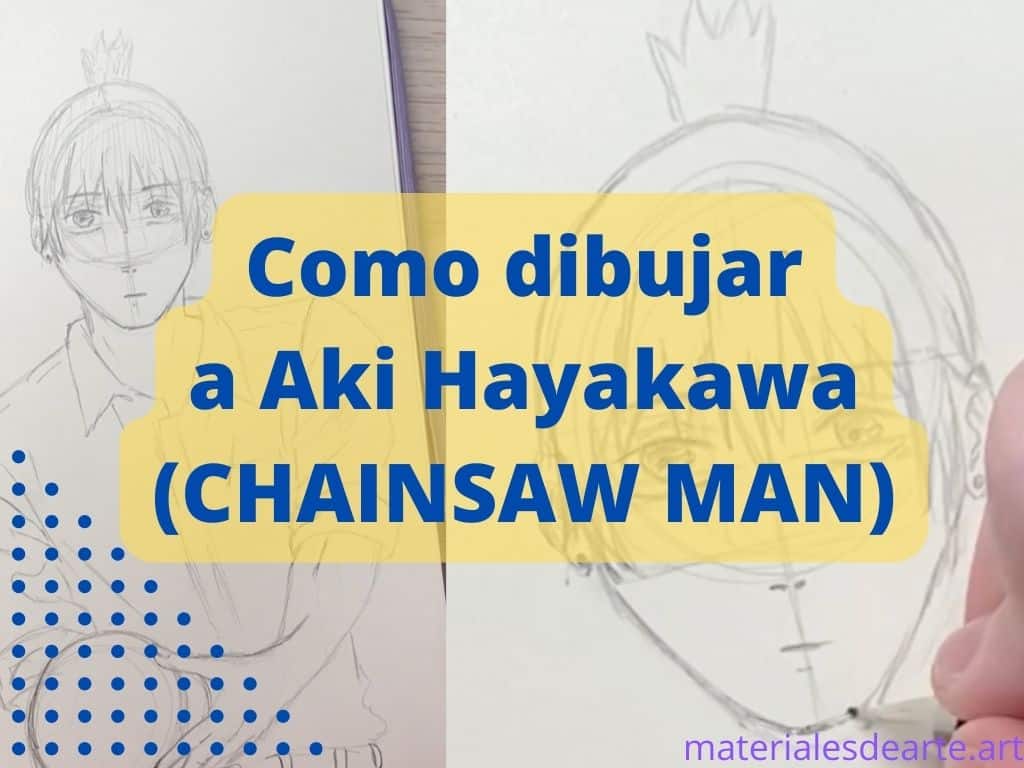como dibujar a aki
