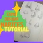✍🏻 Como dibujar una nariz a lápiz en diferentes estilos fácil para principiantes