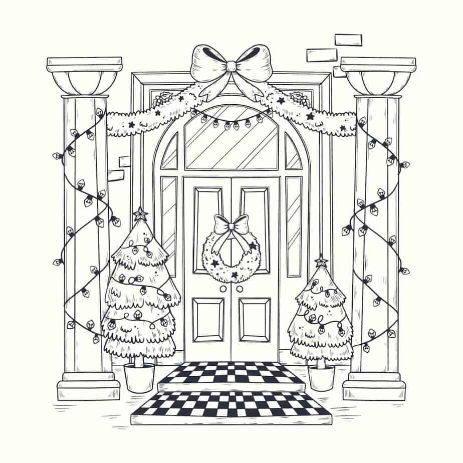 Dibujos de Navidad para colorear Dibujos de Navidad para colorear