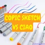 Copic Sketch VS Copic Ciao: Diferencias y Semejanzas