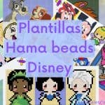 +25 Plantillas de Hama Beads de Disney