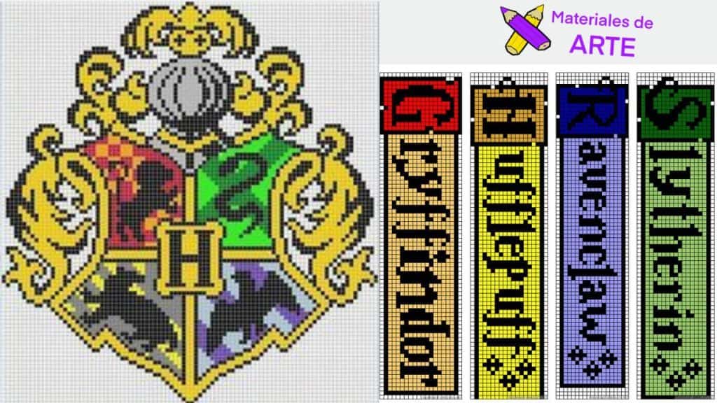 Plantillas de Hama Beads de Harry Potter