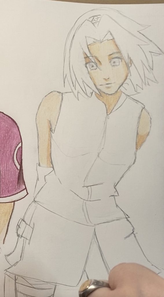 Como Dibujar a Sakura Haruno paso a paso Como Dibujar a Sakura Haruno paso a paso