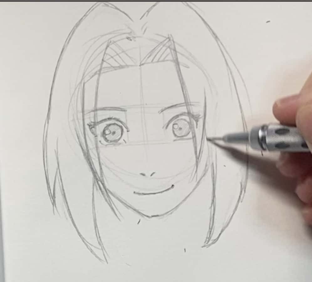Como Dibujar a Sakura Haruno paso a paso Como Dibujar a Sakura Haruno paso a paso