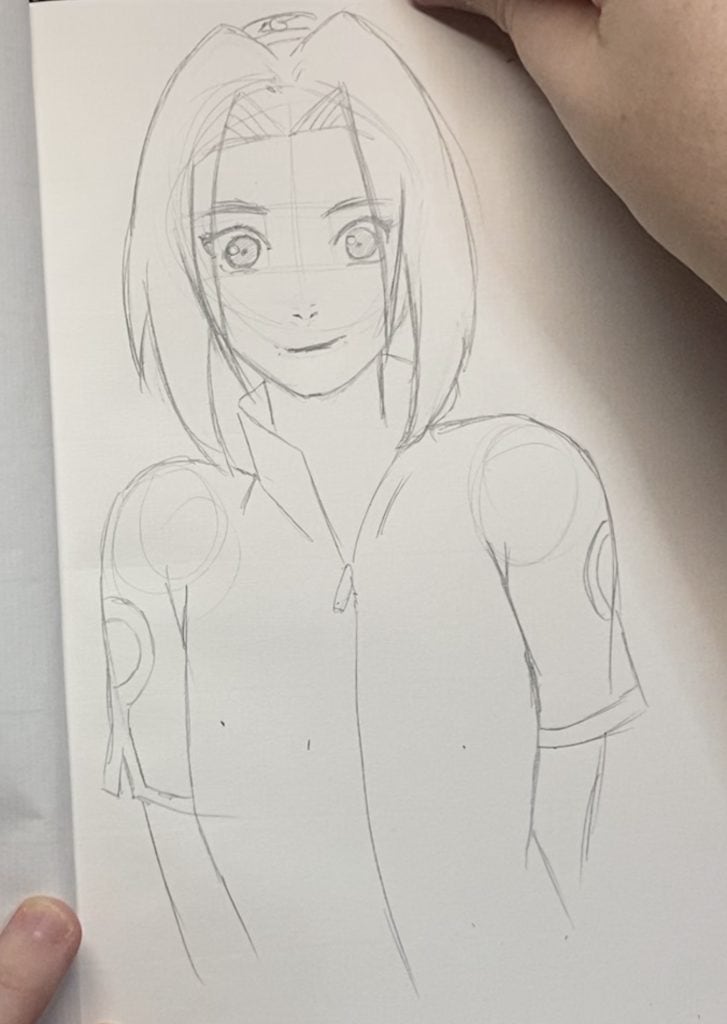 Como Dibujar a Sakura Haruno paso a paso Como Dibujar a Sakura Haruno paso a paso