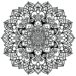 Mandalas para imprimir y colorear