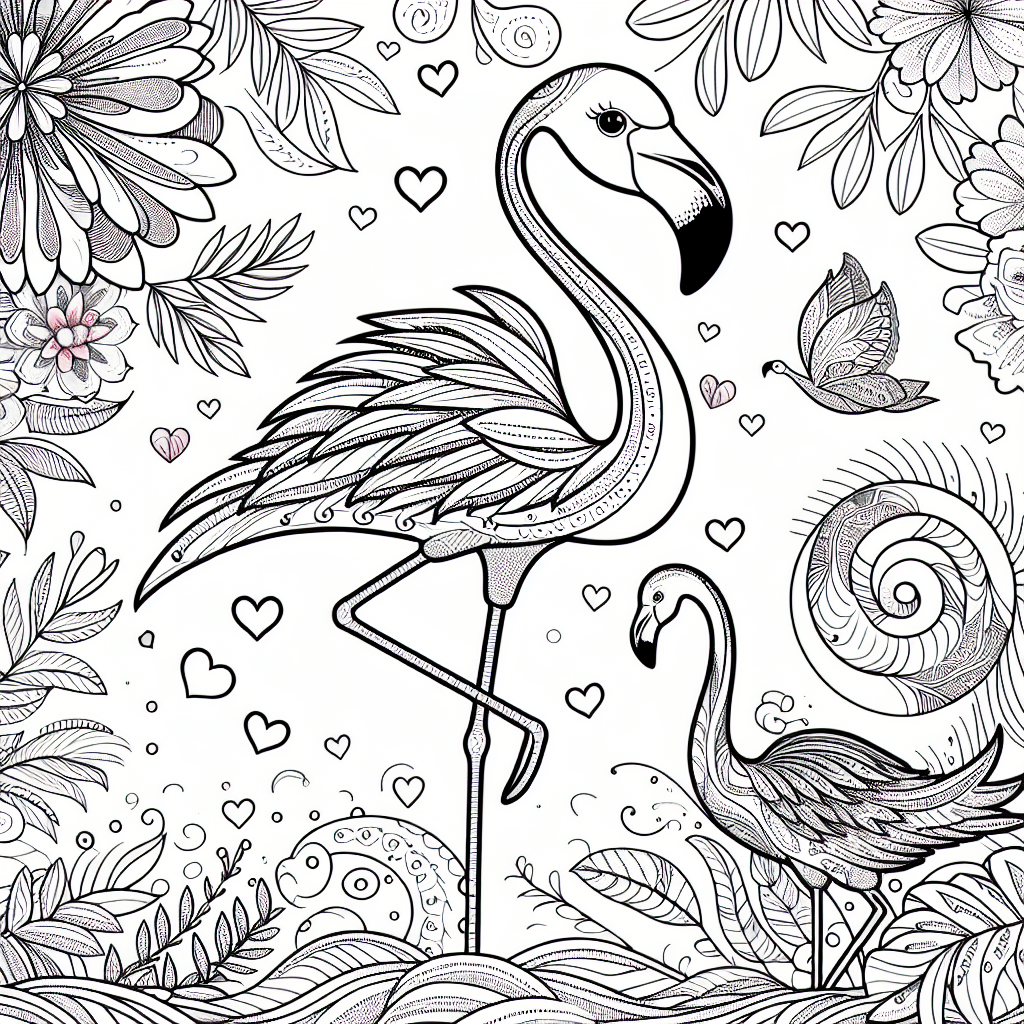 un flamenco (animal)