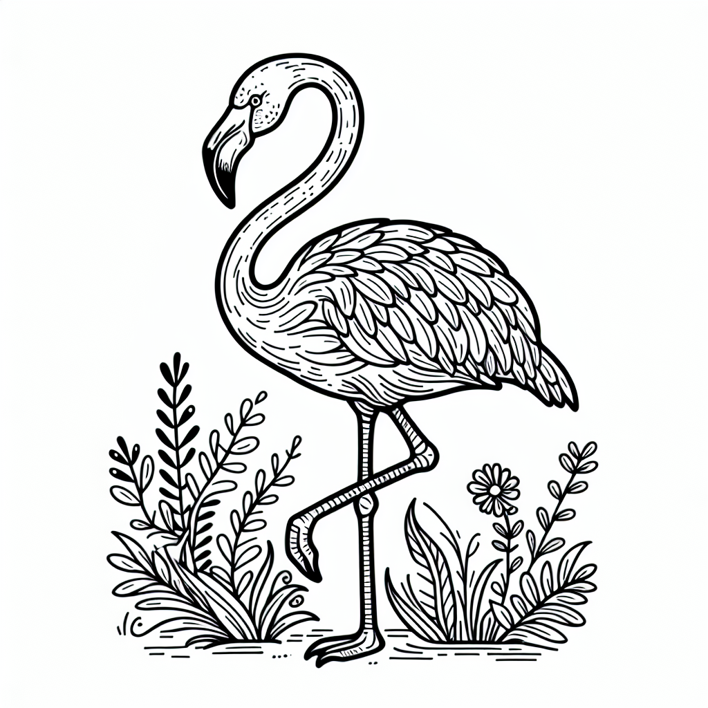 un flamenco (animal)