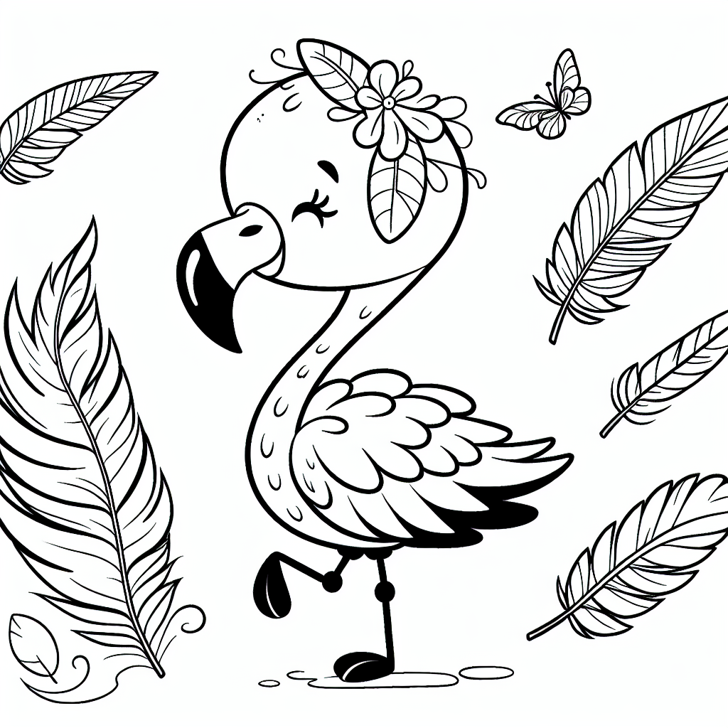 un flamenco (animal)
