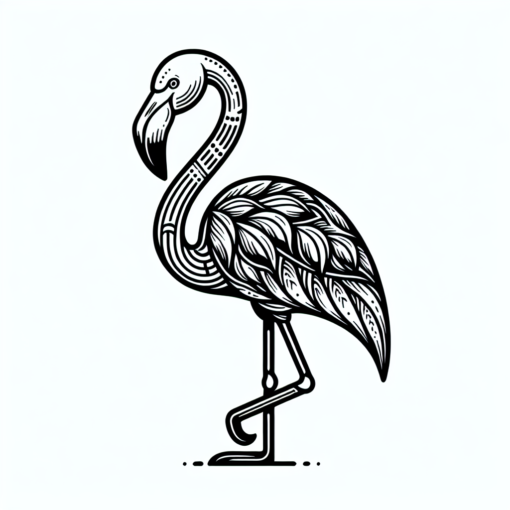 un flamenco (animal)