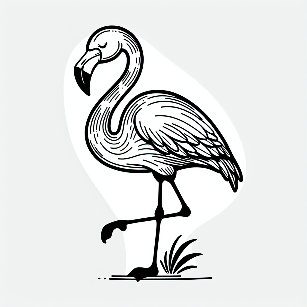 un flamenco (animal)
