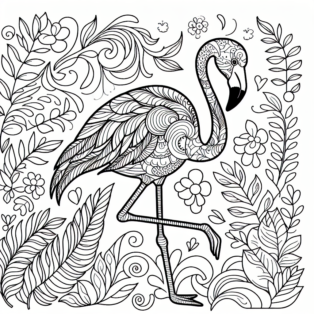 un flamenco (animal)